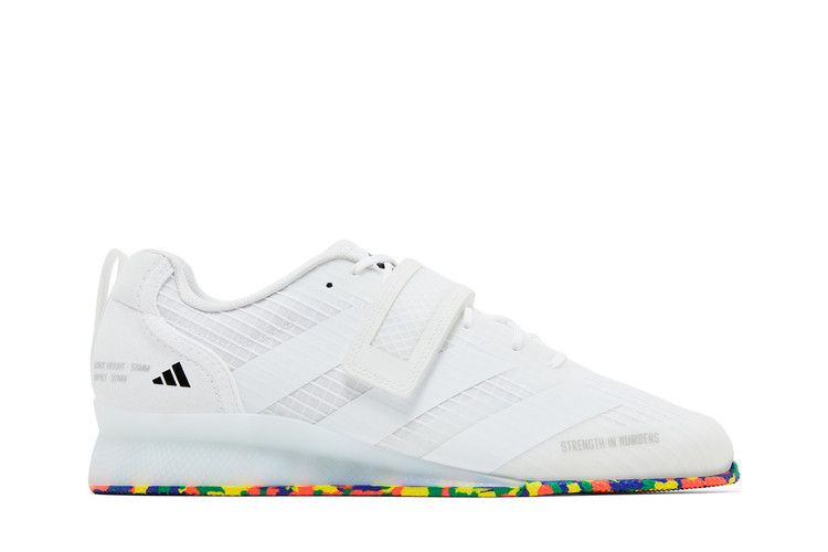 Buy adidas Adipower Weightlifting 3 'White Multi-Color Sole' - IF0521 | GOAT