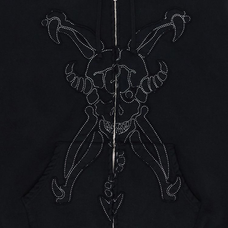 Buy Supreme x Y's Zip Up Hooded Sweatshirt 'Black' - FW25SW18