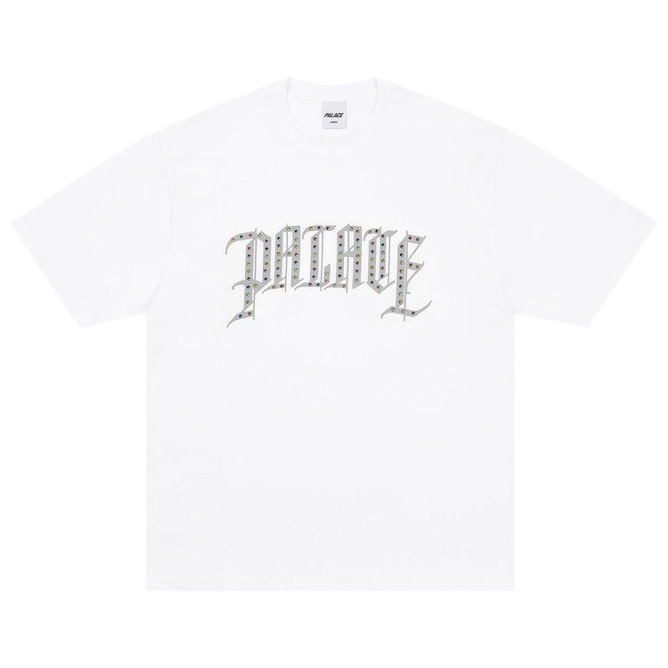 Buy Palace Stud-U-Like T-Shirt 'White' - P29ES087 | GOAT