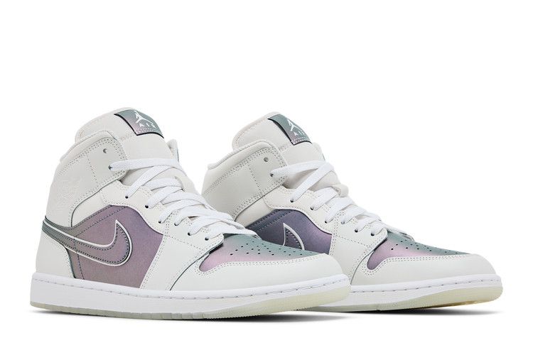 Air Jordan 1 Mid Phantom Iridescent