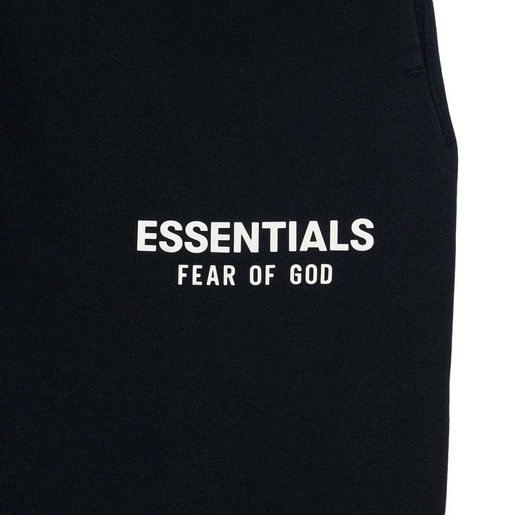 Fear Of God Essentials Classic Fit Fleece Sweatpant Jet Black