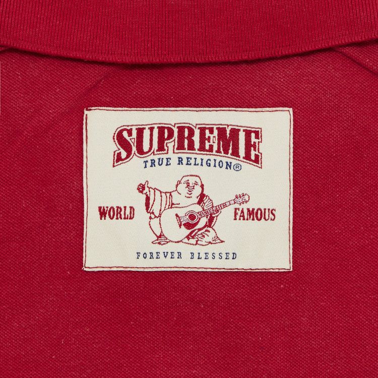 Buy Supreme x True Religion Appliqué Polo 'Red' - FW25KN3 RED | GOAT