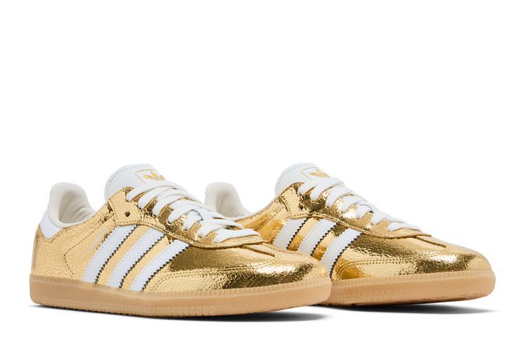 Wmns Samba OG 'cracked Metallic Pack - Gold'