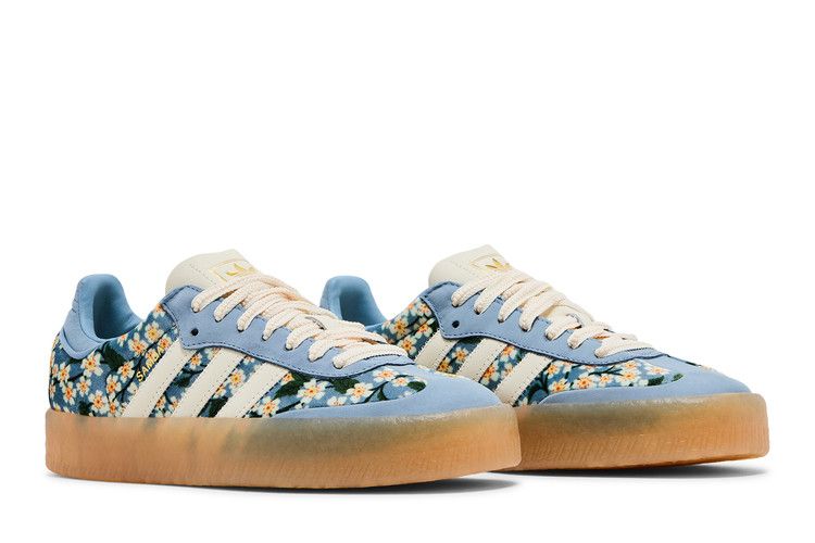 Liberty London X Adidas Wmns Sambae 'blue Cream White'