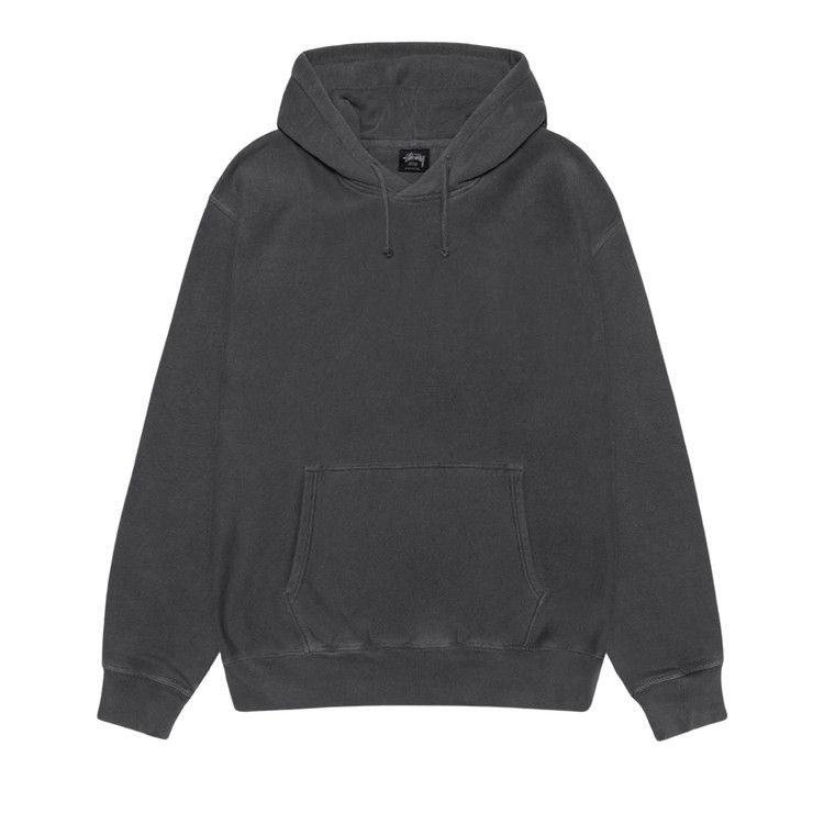 Stussy Buana Pigment Dyed Hoodie Black