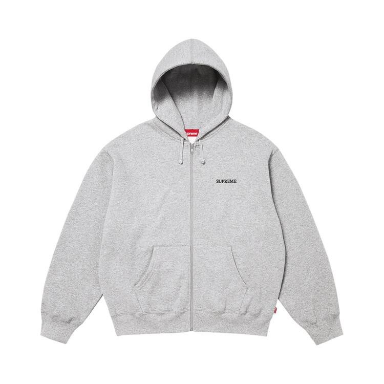 ウォームアップウェア Supreme Sport Zip Up Hooded Sweater Grey 1662102_01.jpg.jpeg