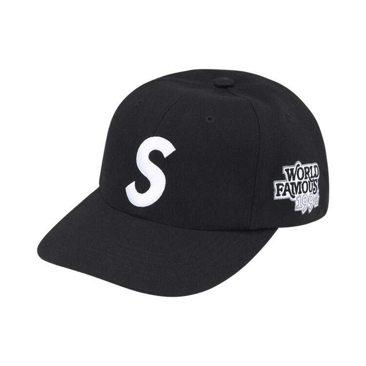 Buy Supreme World Famous S Logo 6-Panel 'Navy' - SS25H23 NAVY | GOAT