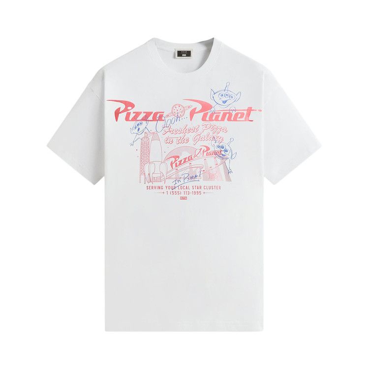 Buy Kith x Disney For Pixar Pizza Planet Tee 'White' - KHM034361