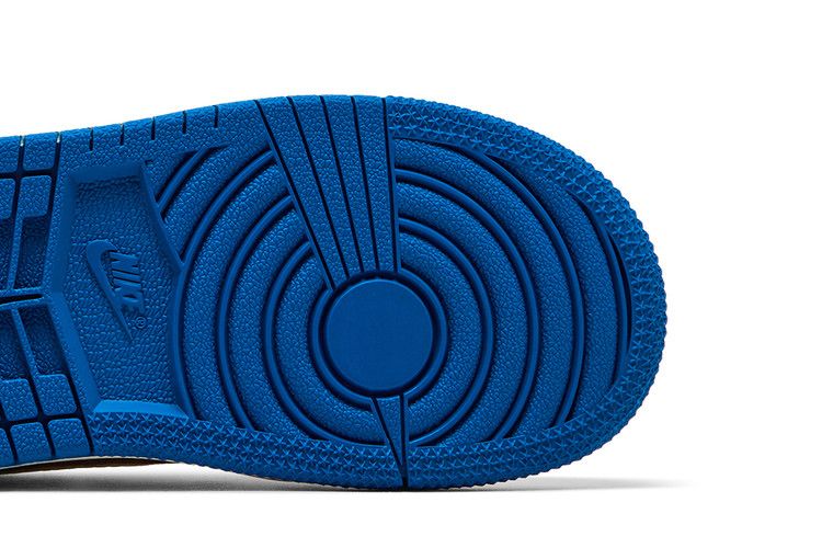 Fragment Design X Travis Scott X Air Jordan 1 RETRO Low OG Sp Td Sail Military Blue