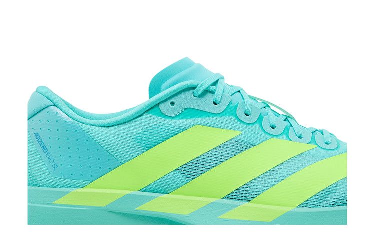 adidas Adizero Evo SL Flash Aqua Lucid Lemon — foto 3