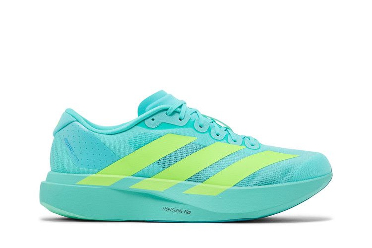 adidas Adizero Evo SL Flash Aqua Lucid Lemon — foto 2