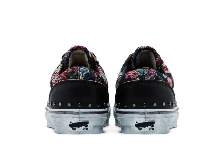 Vans Old Skool 36 Vibram Black Floral