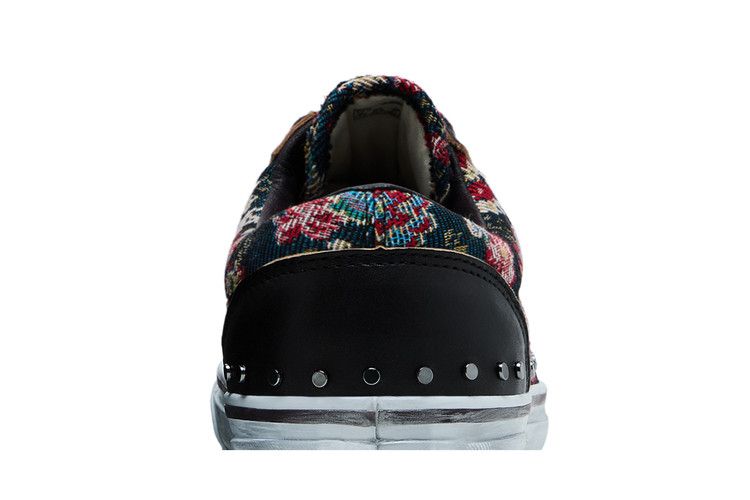 Vans Old Skool 36 Vibram Black Floral