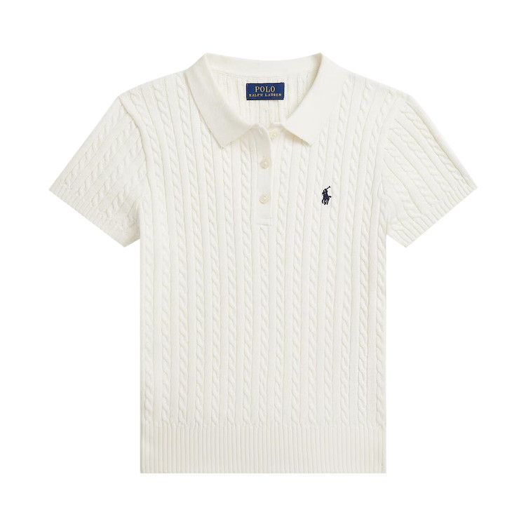 Buy Polo Ralph Lauren Short-Sleeve Combed Mini Cable Knit Polo