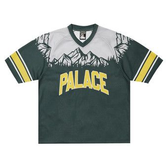 Buy Palace Peaker Mesh Jersey 'Racey Green' - P29ES098 | GOAT