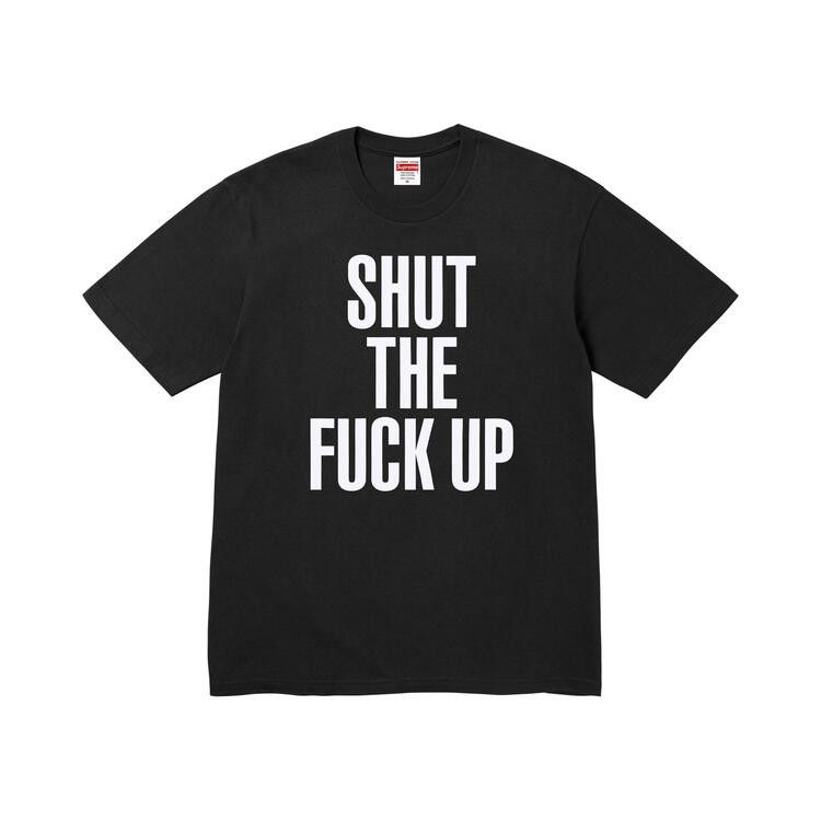 Buy Supreme x Number (N)Ine Shut Up Tee 'Black' - FW25T8 BLACK | GOAT