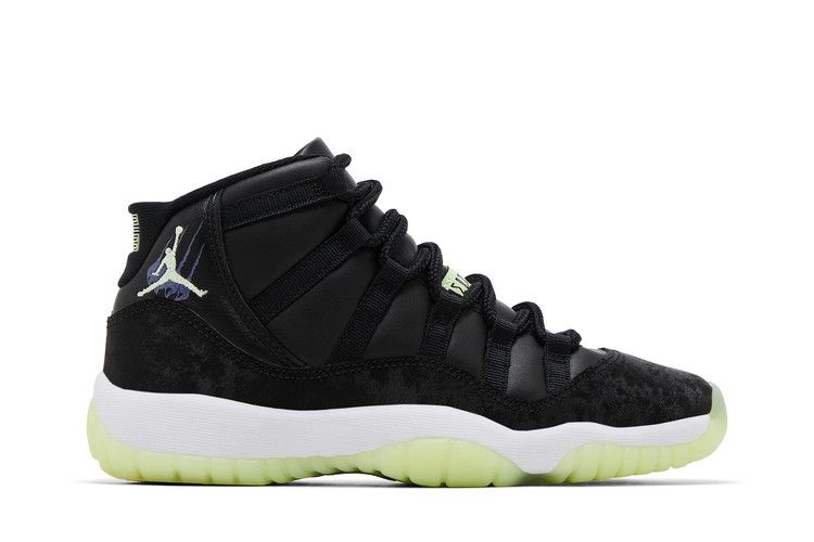 Jordan 11 Retro Black Barely Volt (GS) — foto 2