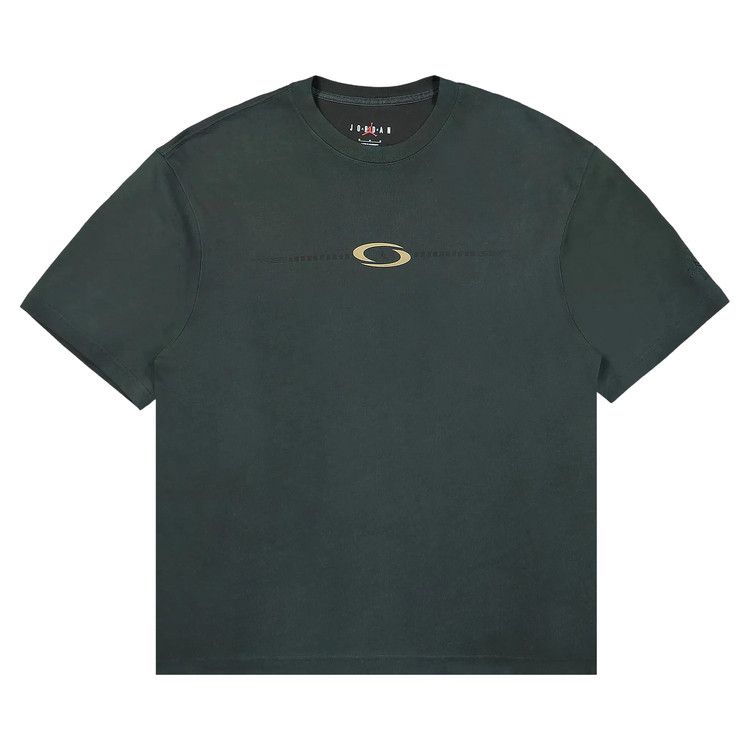 Air Jordan X Travis Scott Logo T-Shirt Dark Smoke Grey