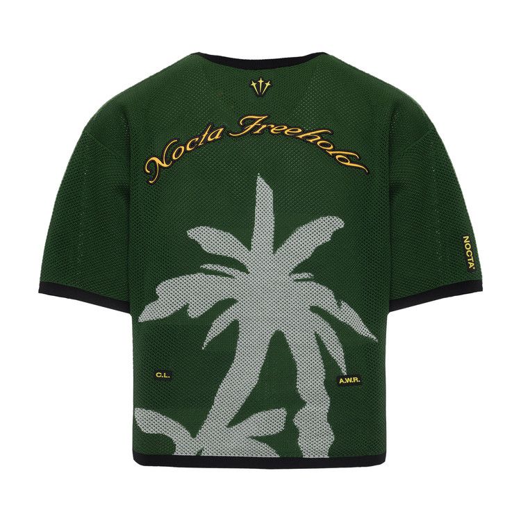 Buy Nike x NOCTA Vybz Green Knit Short Sleeve 'Forest Green' - NO
