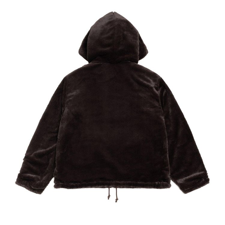 Stussy Reversible Hooded Jacket Brown