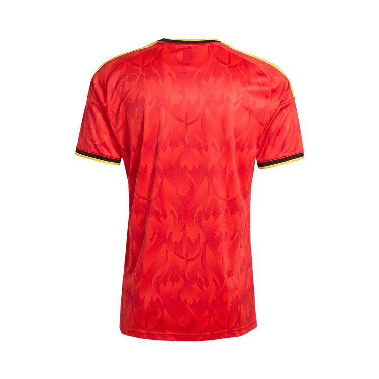 adidas Belgium 2026 Home Jersey Red Bold Gold — foto 3