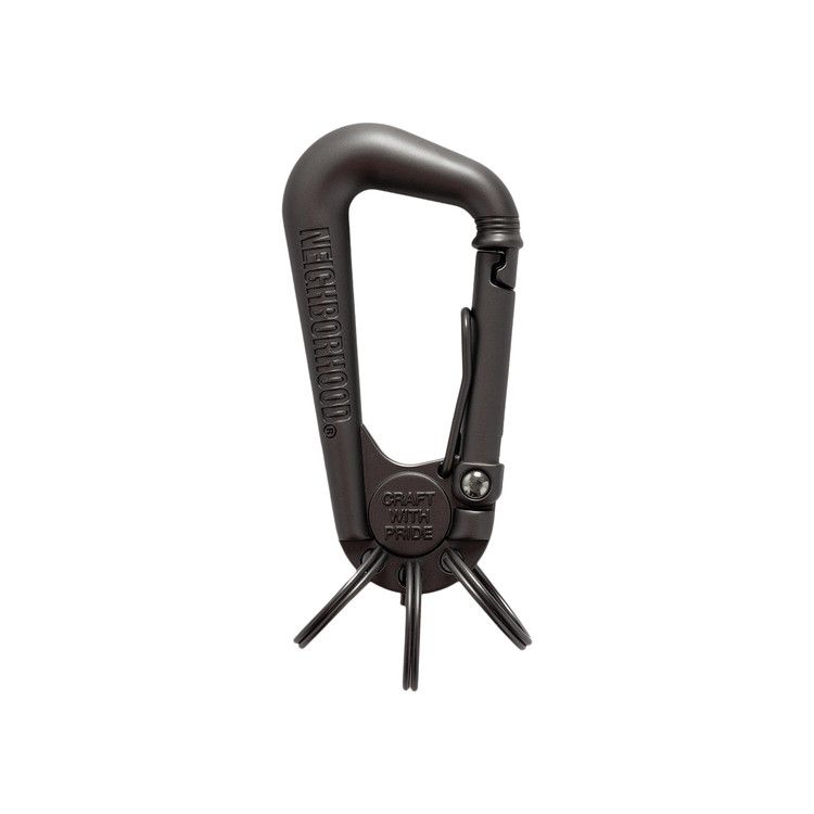 Buy Neighborhood Carabiner Keyholder 'Black' - 252MYNH AC03 BLAC