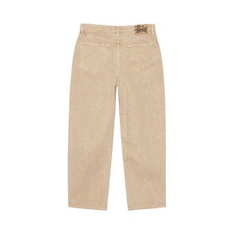 Buy Stussy Big Ol Needlepunch Canvas Jeans 'Khaki' - 116673 KHAK