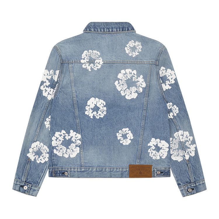 Denim Tears Cotton Wreath Denim Jacket Light Wash