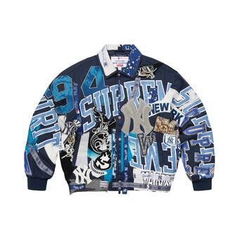 Buy Supreme x Jeff Hamilton New York Yankees Varsity Jacket