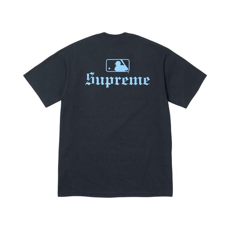 Buy Supreme x MLB Teams Tee 'Navy' - FW25T22 NAVY | GOAT