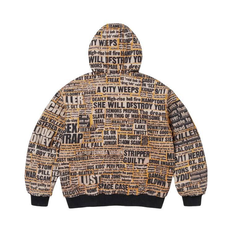 Buy Supreme x Dash Snow Hooded Work Jacket 'Multicolor' - FW25J106