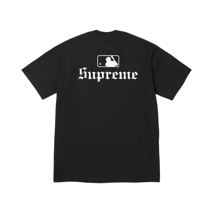 Buy Supreme x MLB Teams Tee 'Black' - FW25T22 BLACK | GOAT