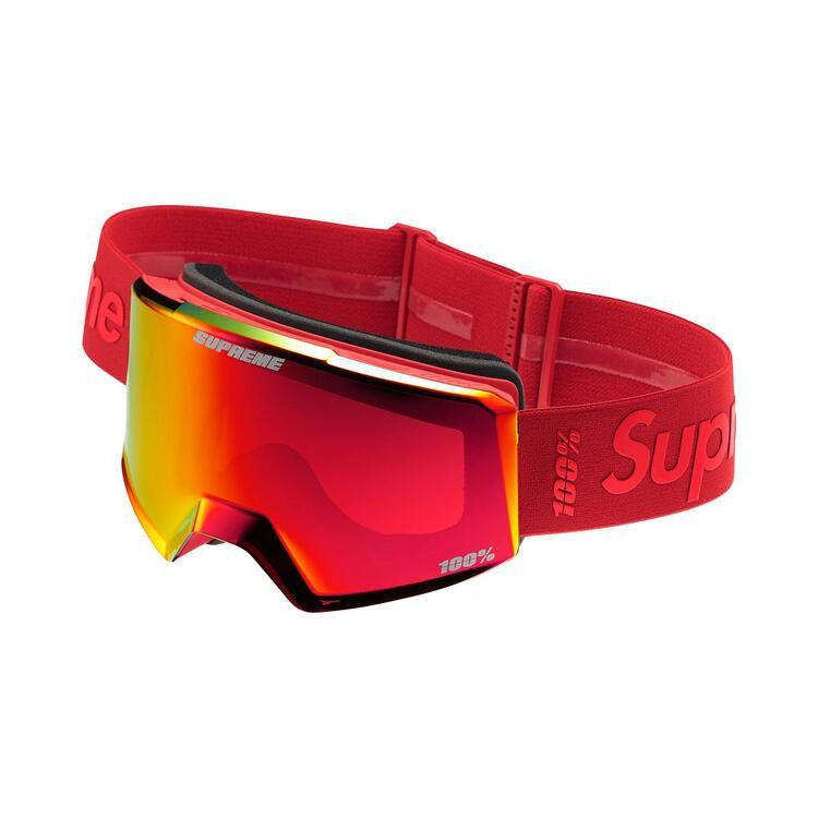 Buy Supreme x 100% Norg Goggles 'Red' - FW25A31A RED | GOAT