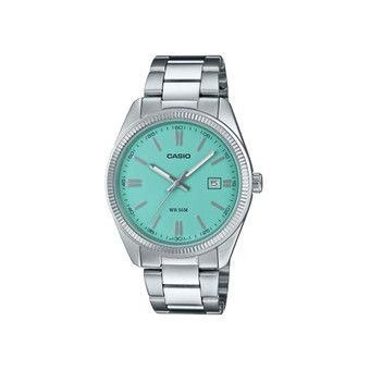 Buy Casio Analog Watch 'Stainless Steel/Tiffany Blue' - MTP 1302PD