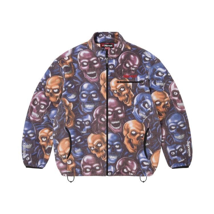 Buy Supreme x Marmot Fleece Jacket 'Skull Pile' - FW25J2 SKULL