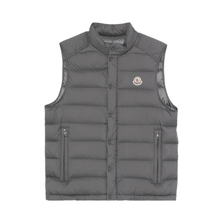 Moncler Barthe Stand Up Collar Vest 'Thunderstorm' — foto 2