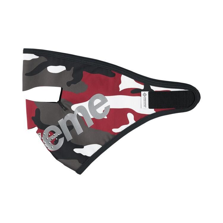 Buy Supreme Windstopper Facemask 'Red Camo' - FW25A63 RED CAMO