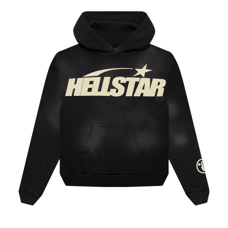 Hellstar Greatest Hits Smoke Uniform Hoodie Black