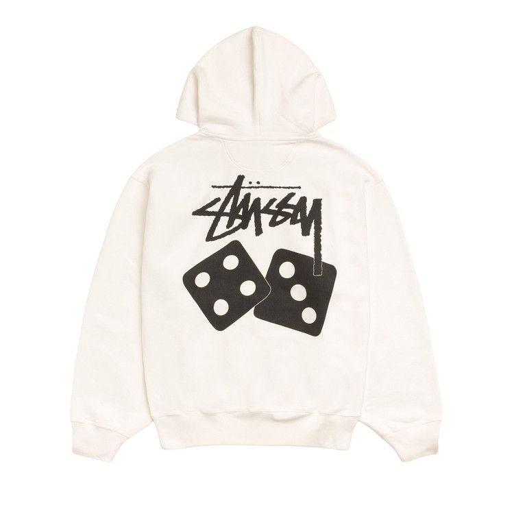 Stussy Dice Hoodie Pigment Dyed Natural