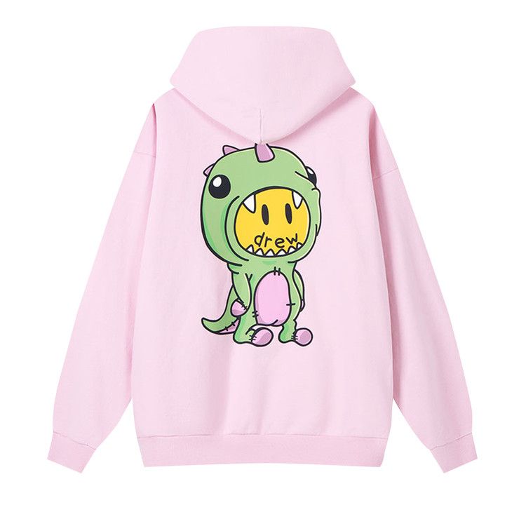 Buy Drew House Dino-Drew Zip-Up Hoodie 'Pink' - D15 SJK58 | GOAT