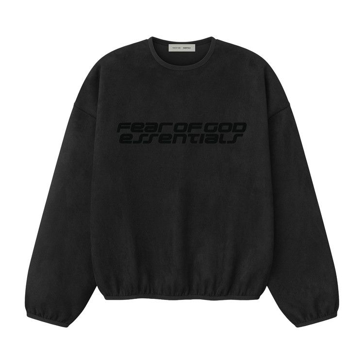 Fear of God Essentials Modern Crewneck Sweatshirt 'Vintage Black'
