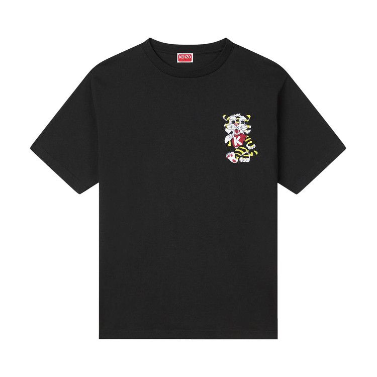 Kenzo Gots Wild Tiger Embroidered Oversize T-Shirt 'Black' — foto 2