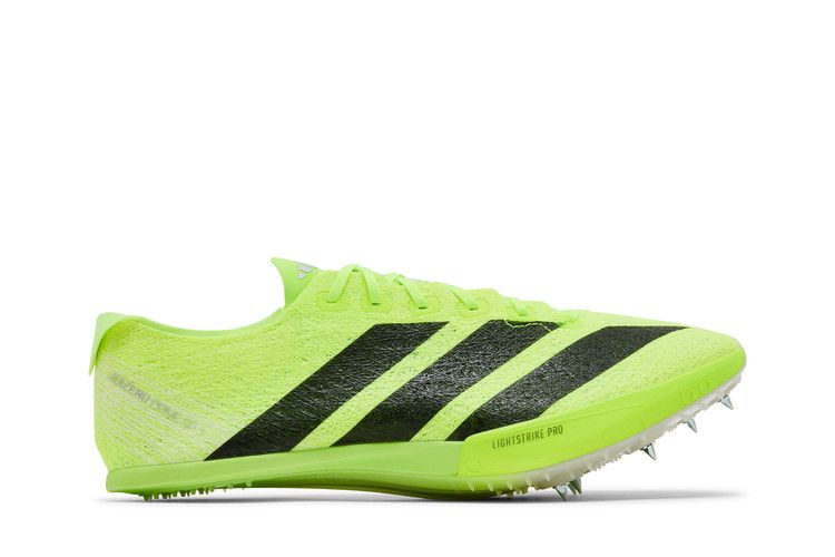 adidas Adizero Prime SP 3 Strung Lucid Lemon Core Black Halo Silver — foto 2
