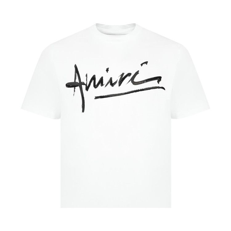 Amiri Script Tee 'white'