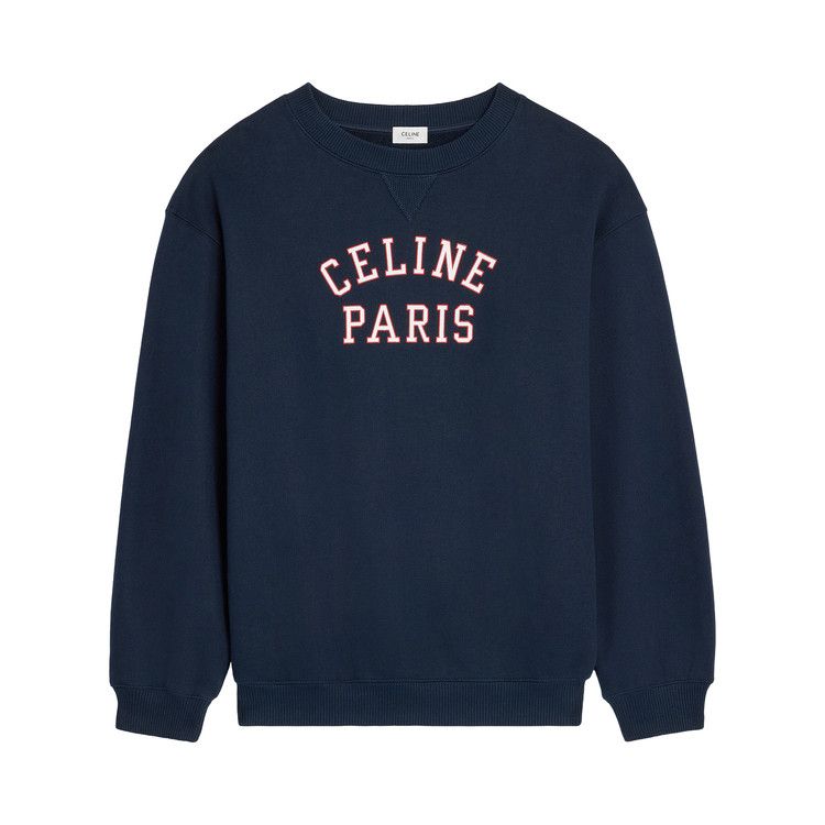 CELINE Relaxed Sweatshirt 'Navy/Red/White' — foto 2