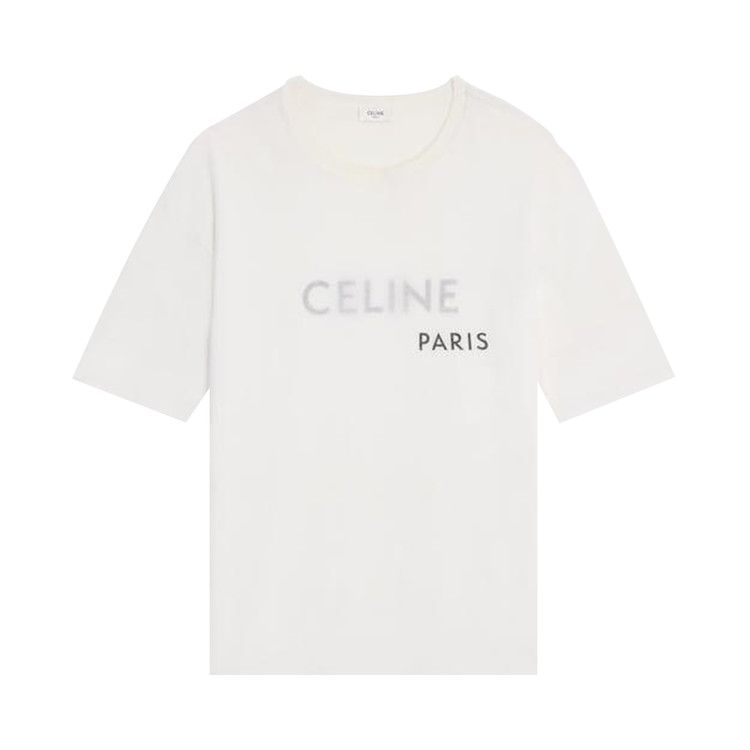 CELINE Double Layers T-Shirt 'Off White/Black' — foto 2