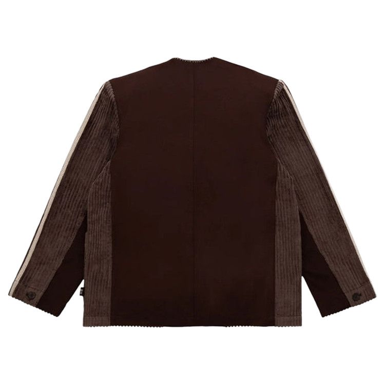 adidas x CLOT Edison Chen Sports Jacket Dark Brown — foto 3