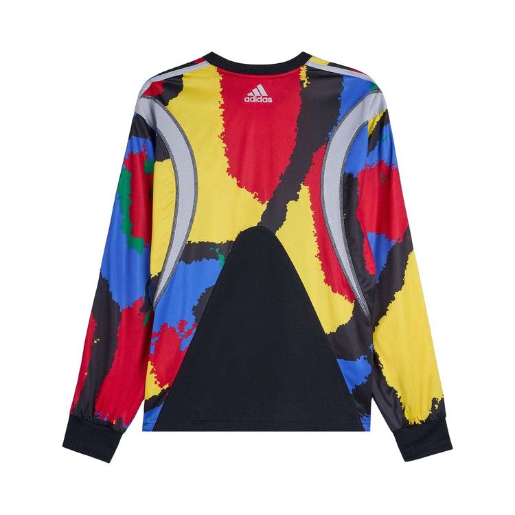 adidas x Brain Dead Long Sleeve Jersey Black/EQT Yellow — foto 3