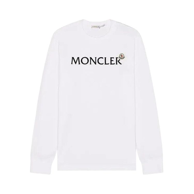 Moncler Long-Sleeve T-Shirt 'White' — foto 2