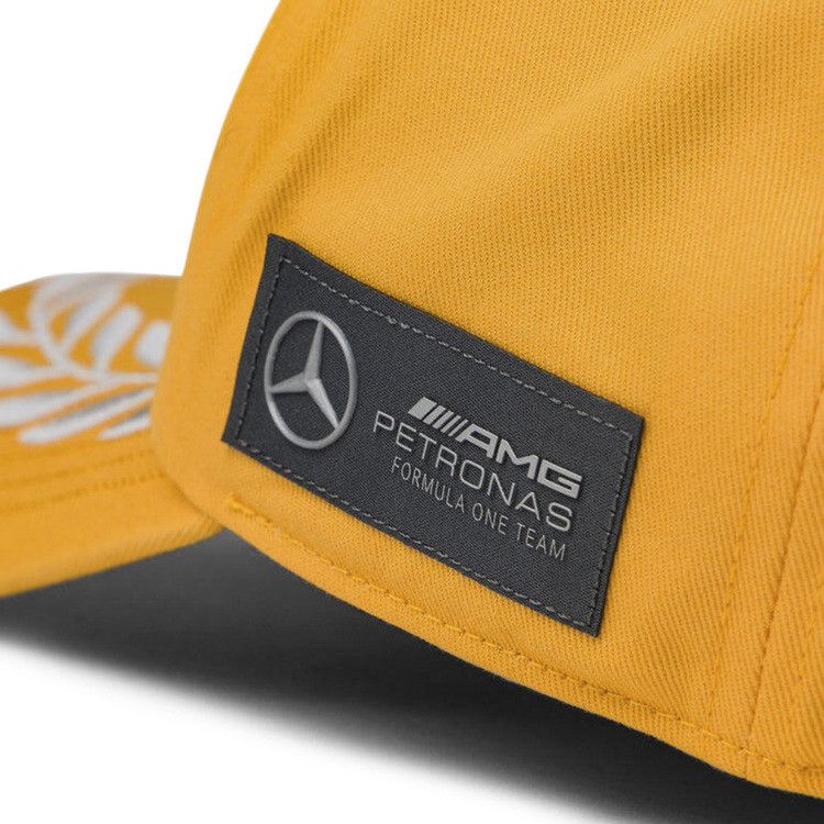 adidas x Bad Bunny x Mercedes AMG F1 Race Cap 'Collegiate Gold' — foto 2